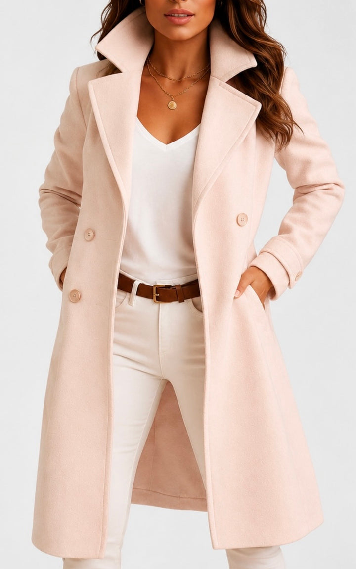 Amara™ | Elegant Wool Coat