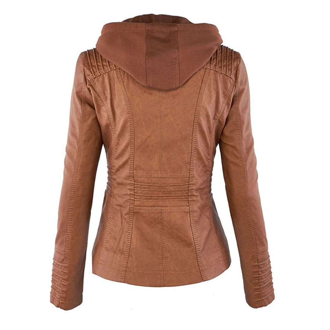 MONICA™ | Elegant Leather Jacket