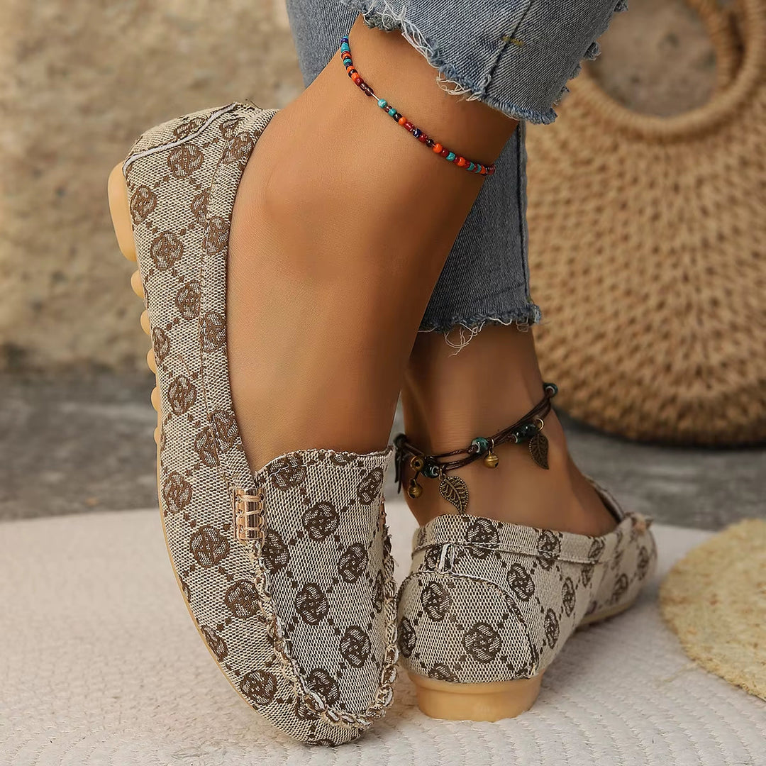 Harper Denim Slip-On Flats