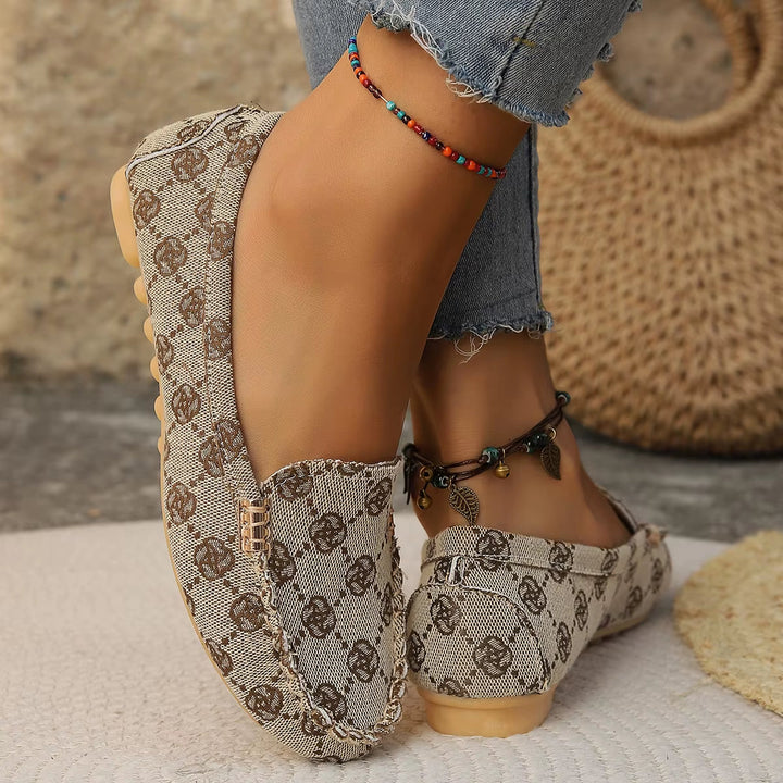 Harper Denim Slip-On Flats