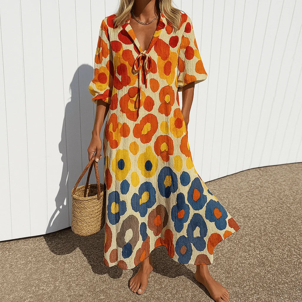 Paula | Elegant Boho Dress