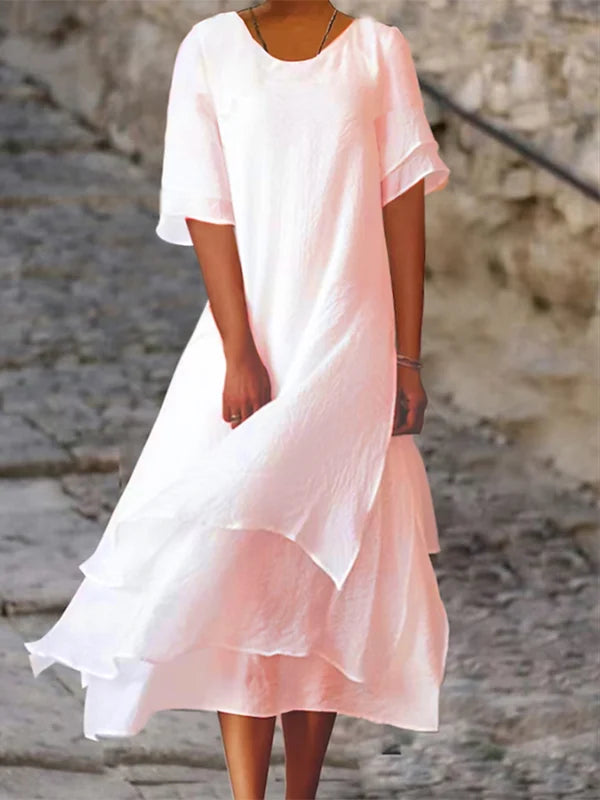 Caren | Elegant & Chic Layered Dress
