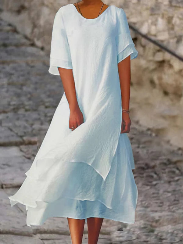 Caren | Elegant & Chic Layered Dress