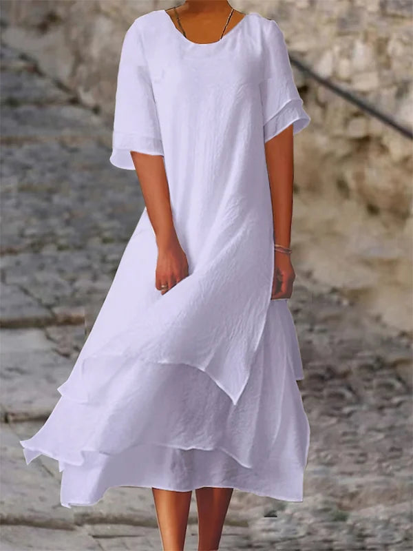 Caren | Elegant & Chic Layered Dress