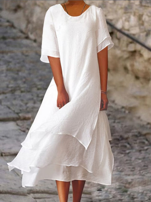 Caren | Elegant & Chic Layered Dress