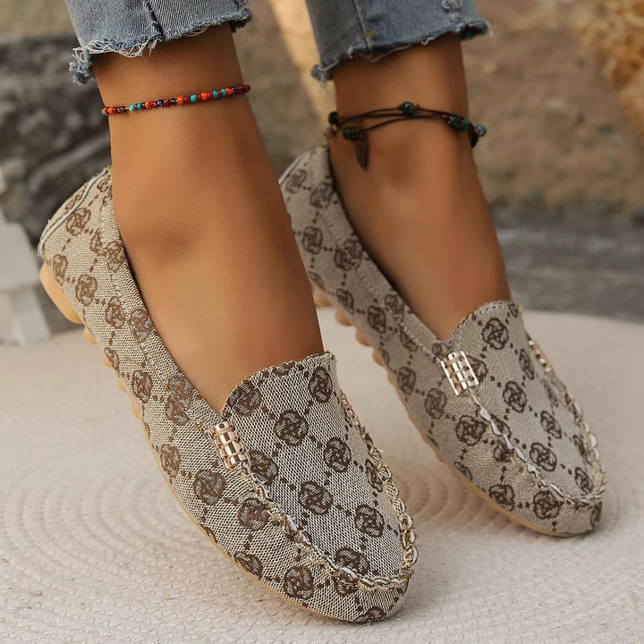 Harper Denim Slip-On Flats