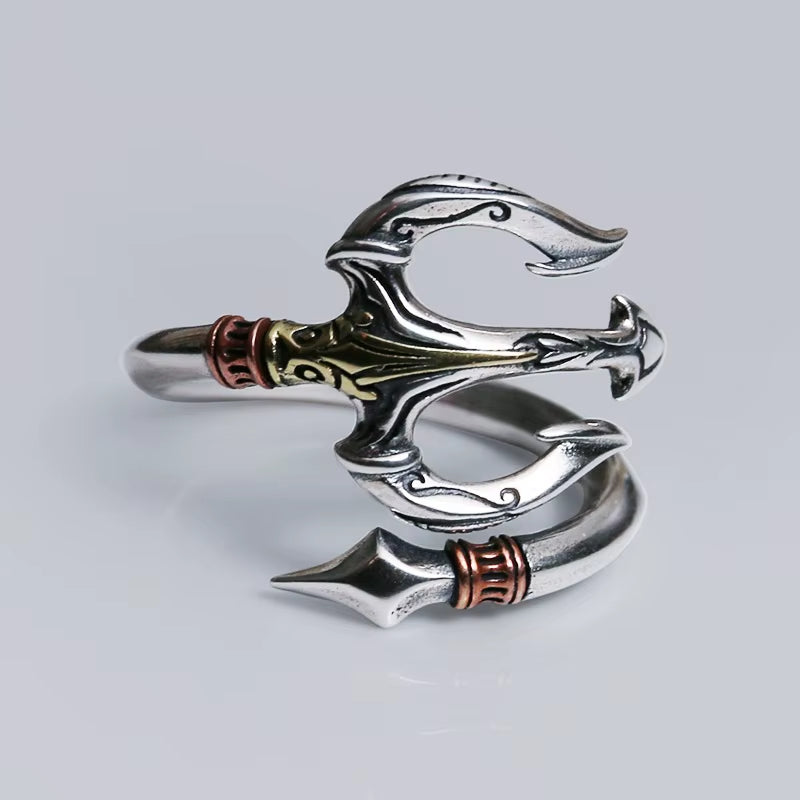 Poseidon’s Trident Ring