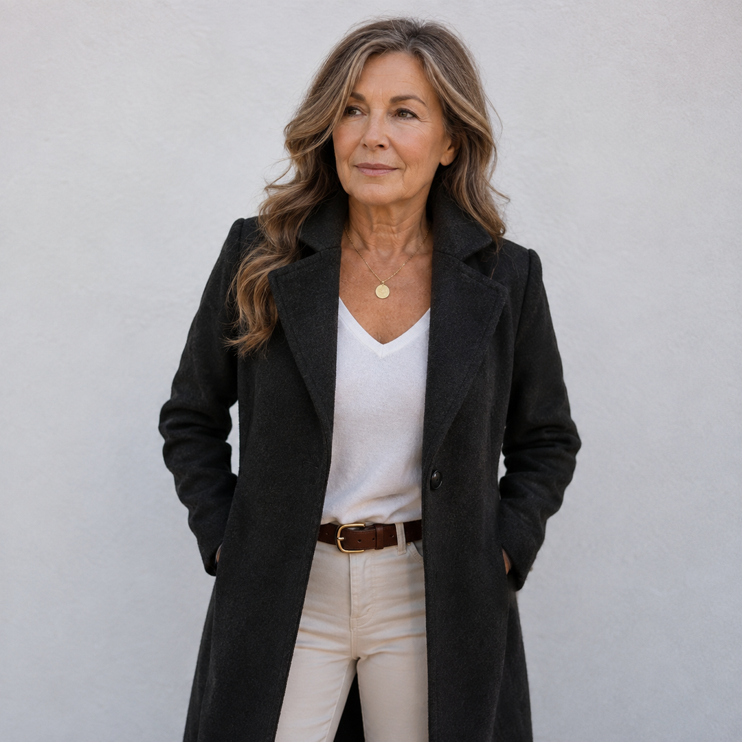 Amara™ | Elegant Wool Coat