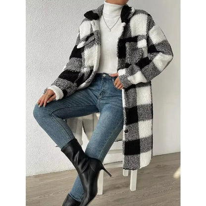 Weekend Plaid Sherpa Jacket