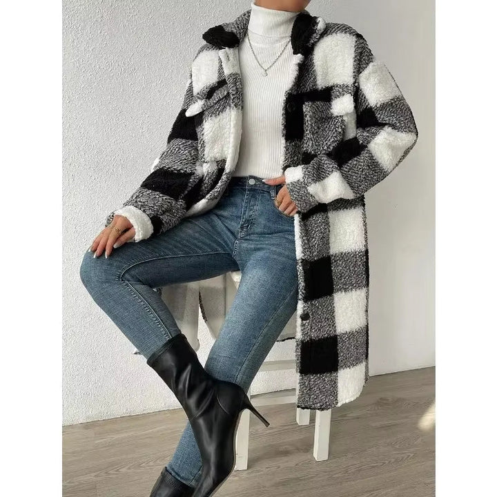 Weekend Plaid Sherpa Jacket