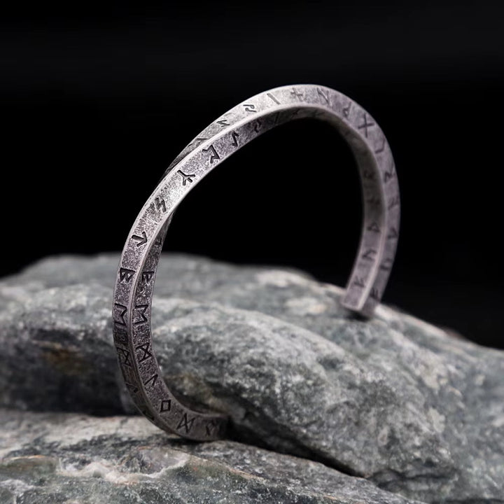 Runestone Steel Cuff
