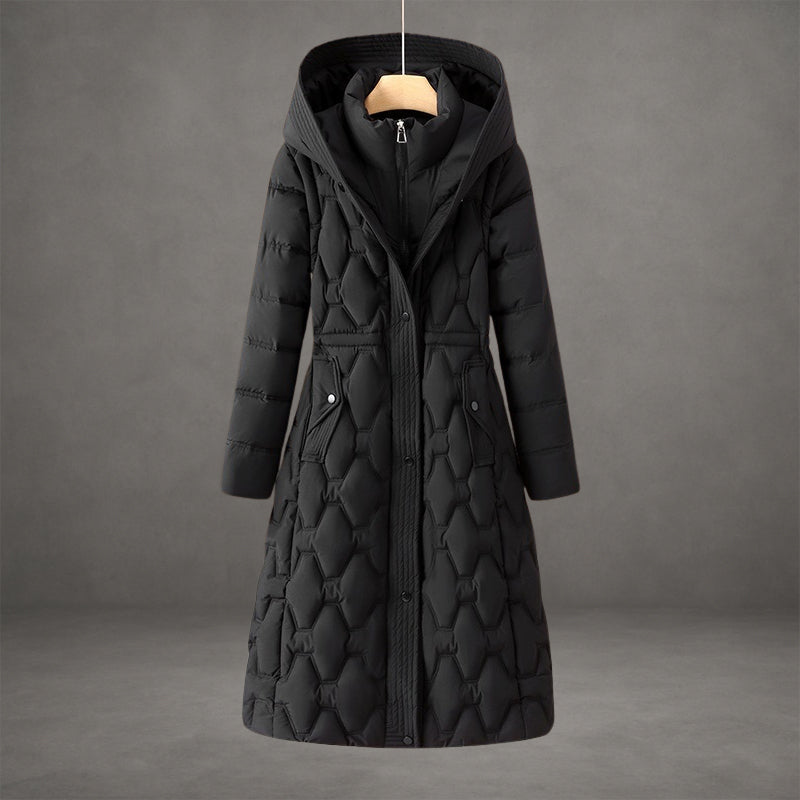 Olivia | Extended Length Hooded Coat