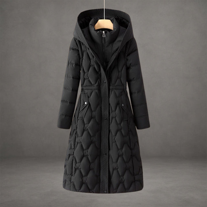 Olivia | Extended Length Hooded Coat