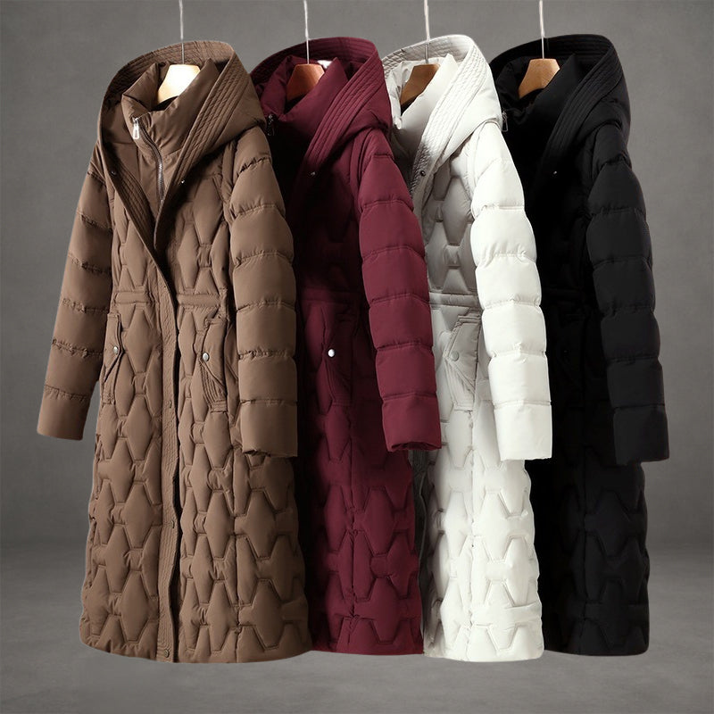 Olivia | Extended Length Hooded Coat