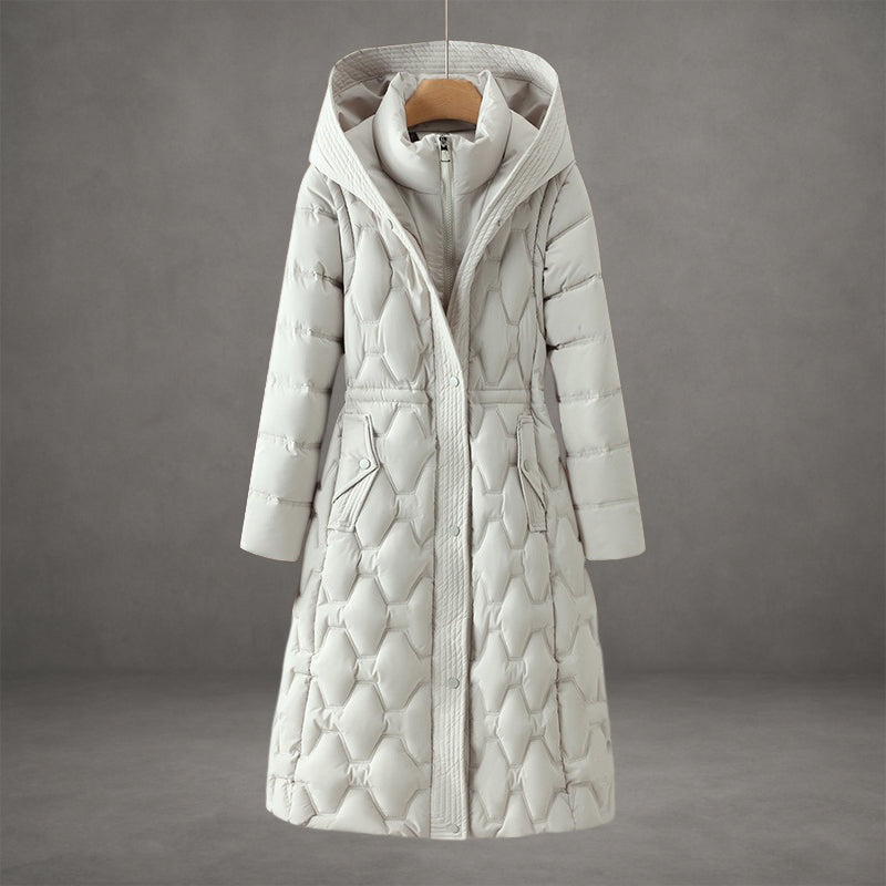 Olivia | Extended Length Hooded Coat