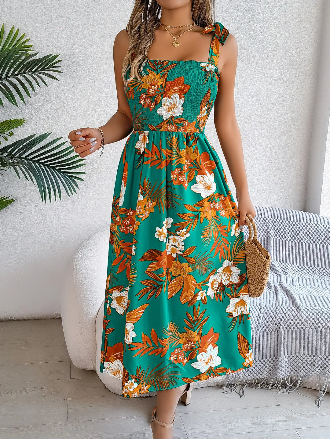 Capri Floral Sundress
