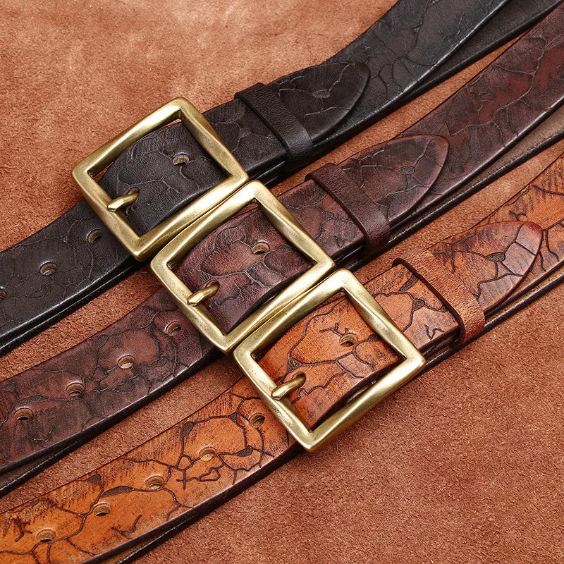 Bronco Full-Grain Leather Belt