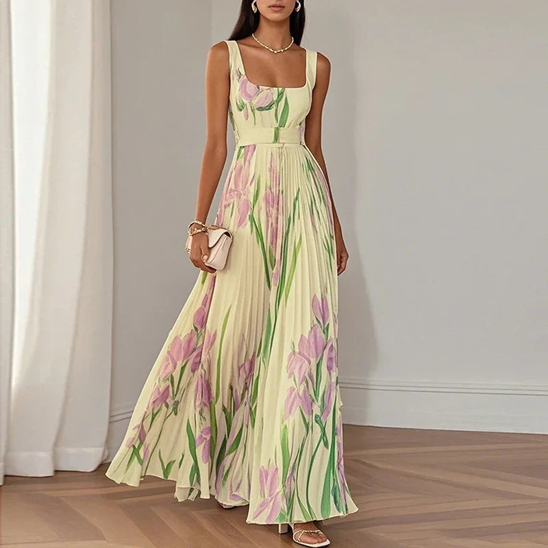 Isla | Chic Floral Maxi Dress