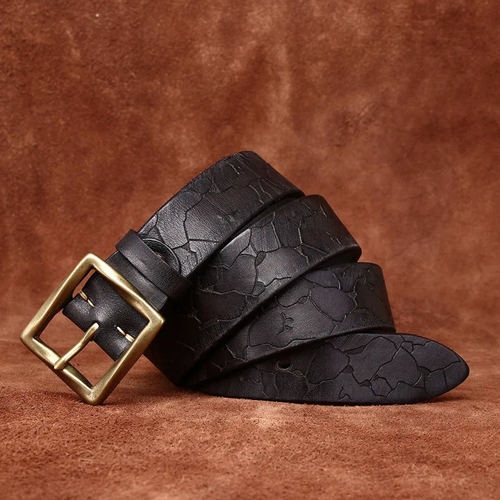 Bronco Full-Grain Leather Belt