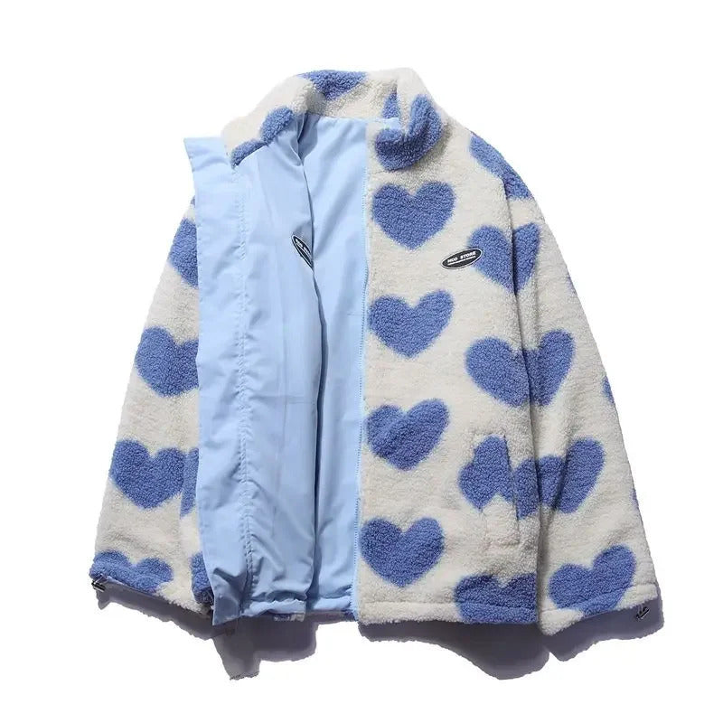 Elsie | Double-Sided Heart Jacket