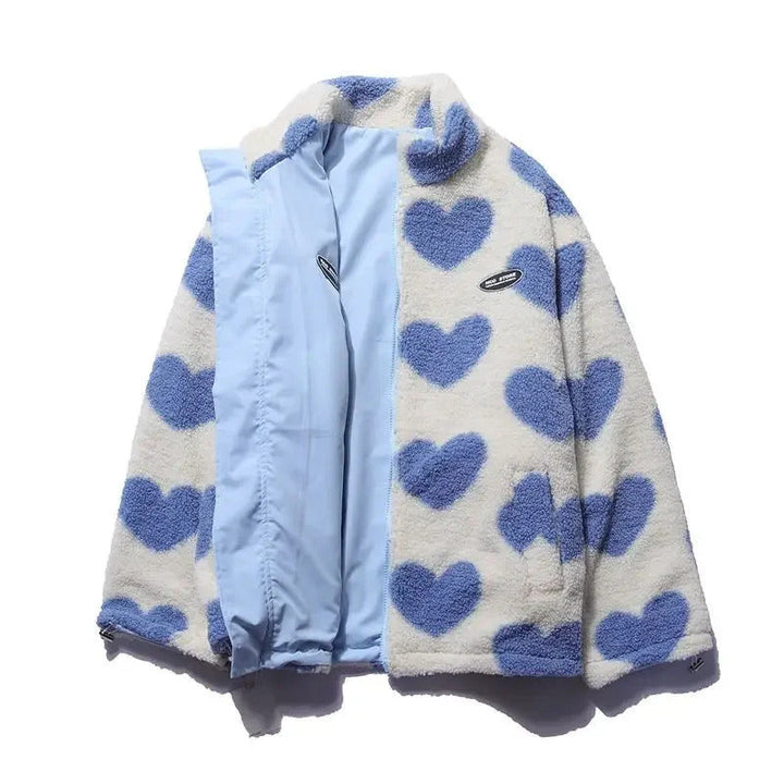 Elsie | Double-Sided Heart Jacket