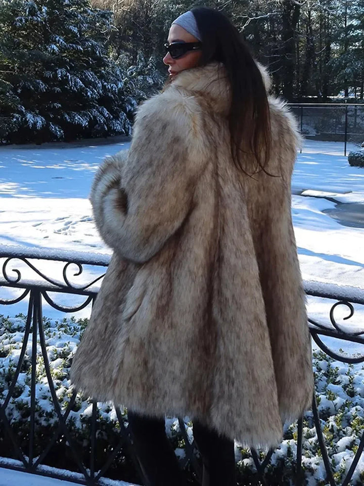 Amber | Premium Faux Fur Jacket