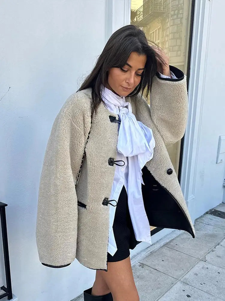 Nicole | Sophisticated Wool Coat