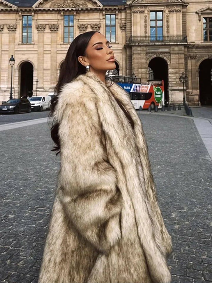 Amber | Premium Faux Fur Jacket