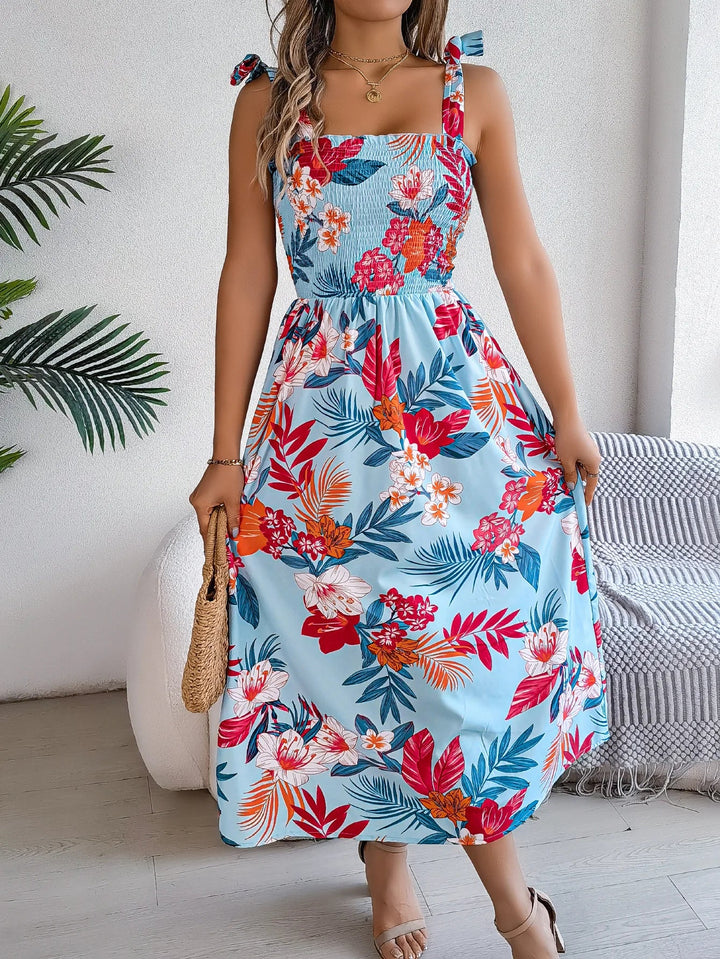 Capri Floral Sundress