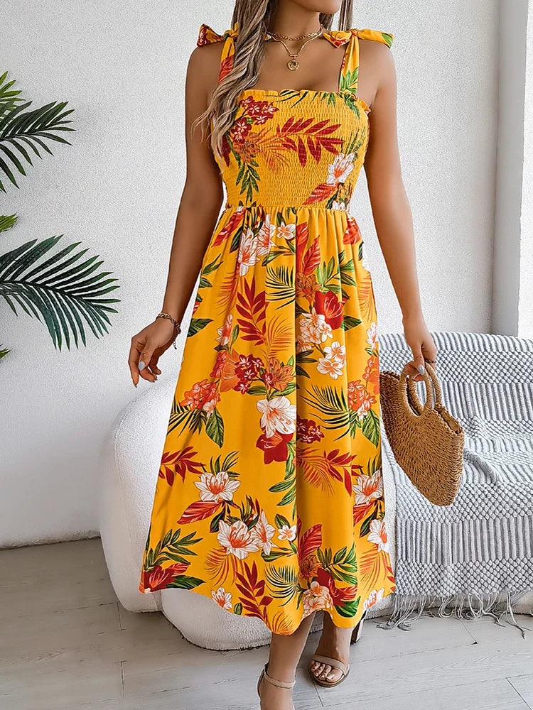 Capri Floral Sundress