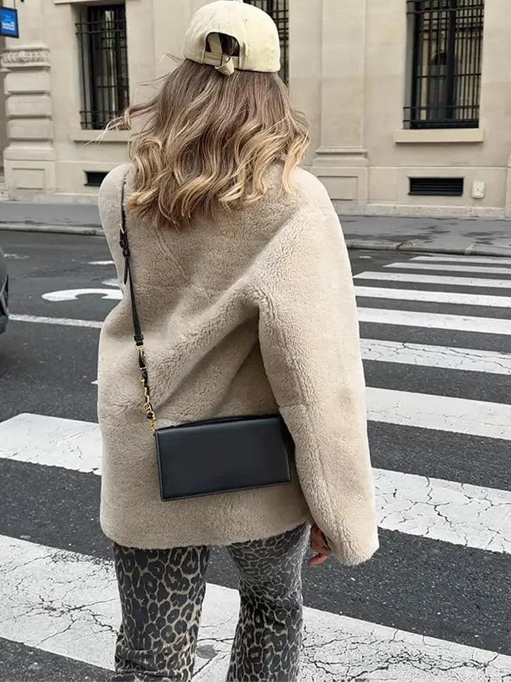 Nicole | Sophisticated Wool Coat