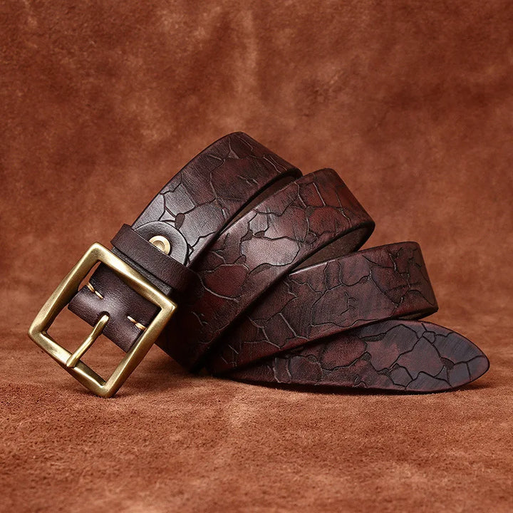 Bronco Full-Grain Leather Belt