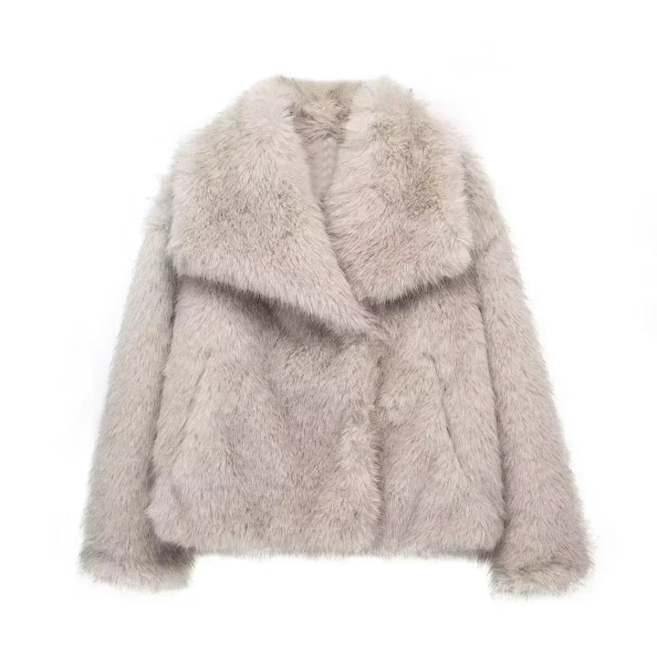 Ines | Chic Faux Fur Coat
