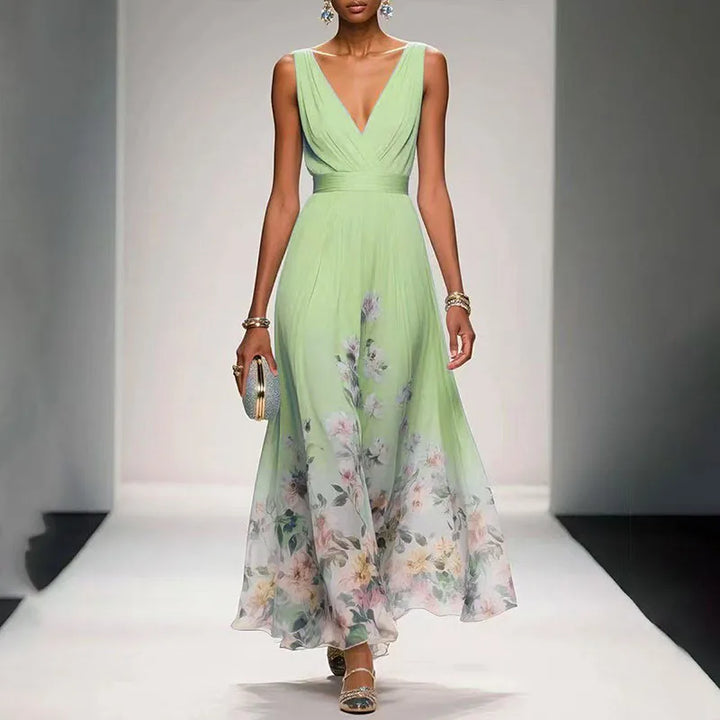 Arabella | Elegant Floral Maxi Dress