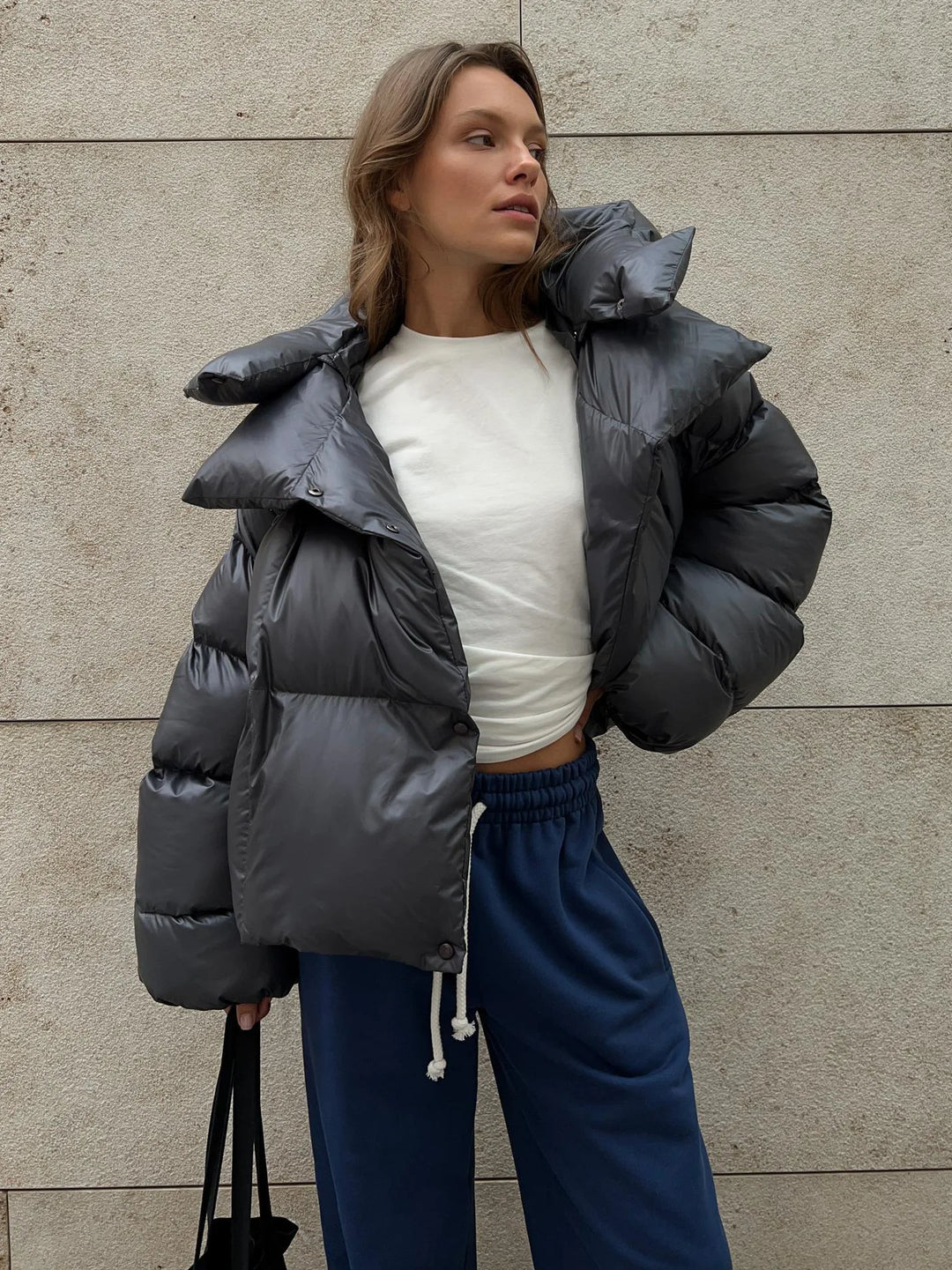 Gemma - Extra-Large Double-Layer Puffer Jacket