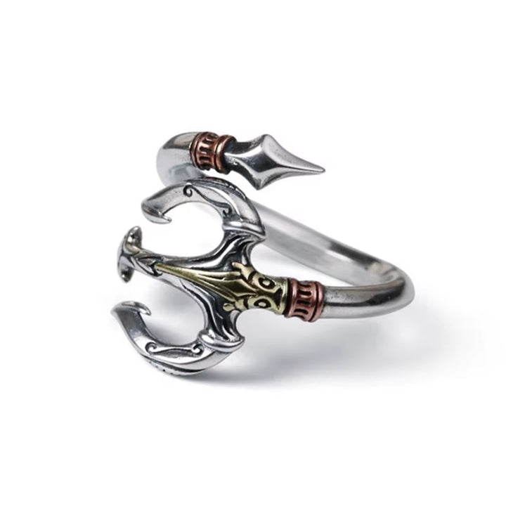 Poseidon’s Trident Ring