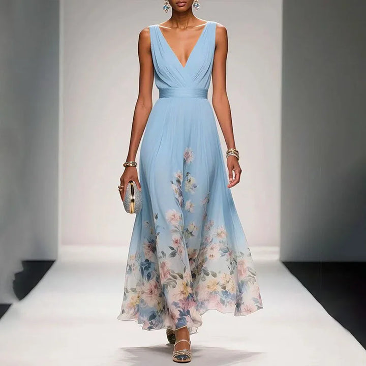 Arabella | Elegant Floral Maxi Dress