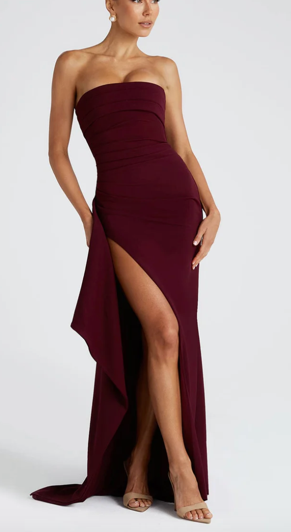 Alina | Off-Shoulder Maxi Dress