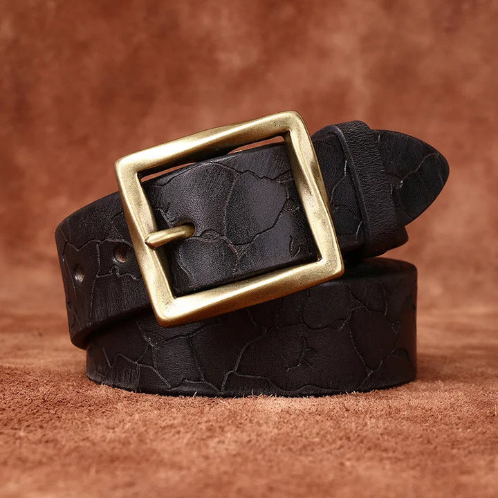 Bronco Full-Grain Leather Belt