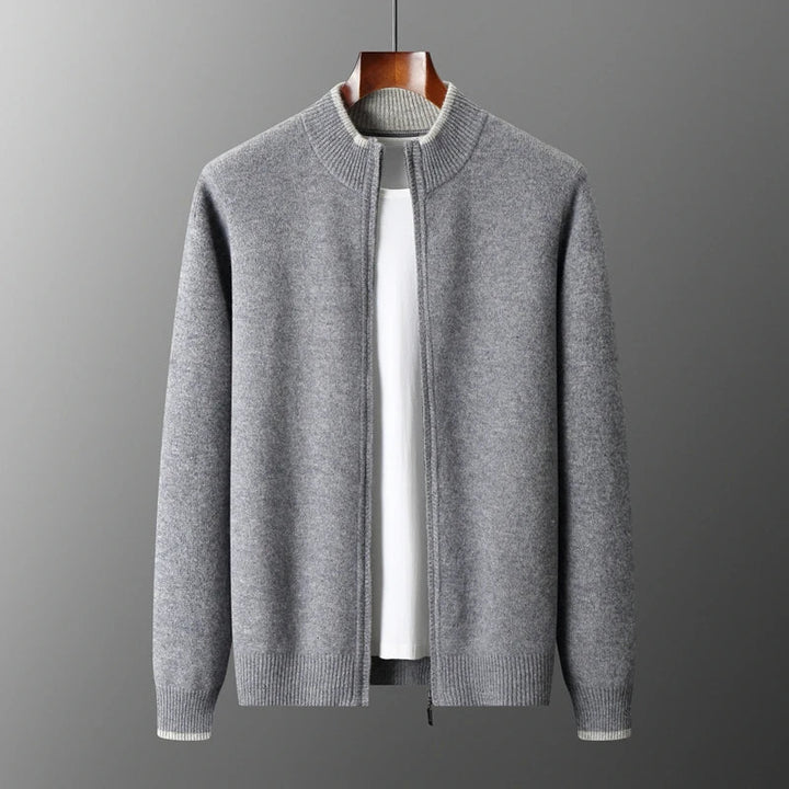 Hudson Cashmere Zip Jacket
