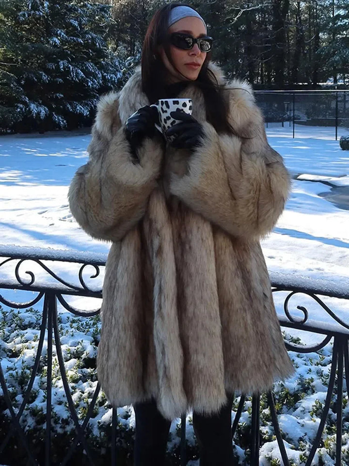 Amber | Premium Faux Fur Jacket