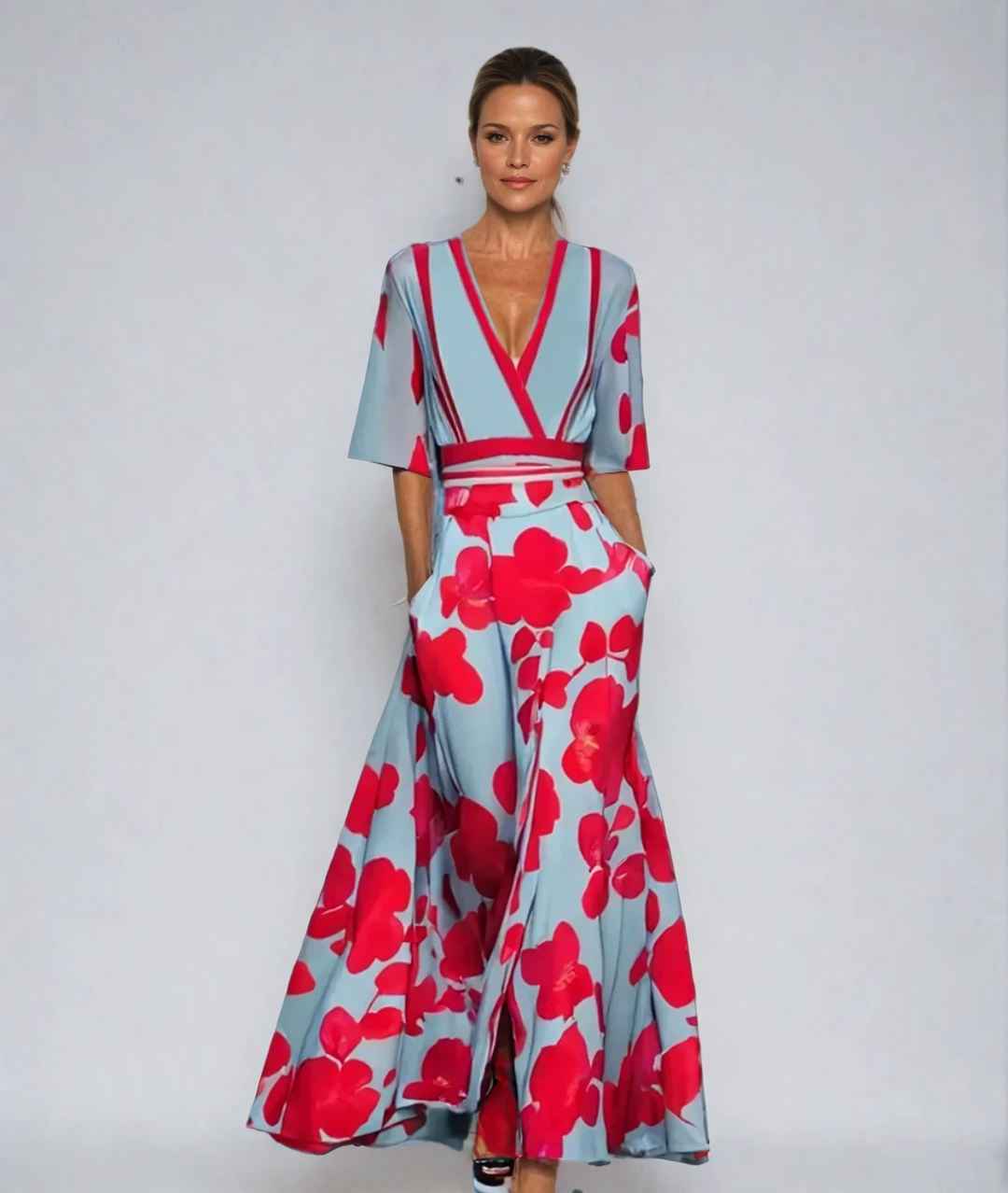 Chloe | Graceful Floral Gown