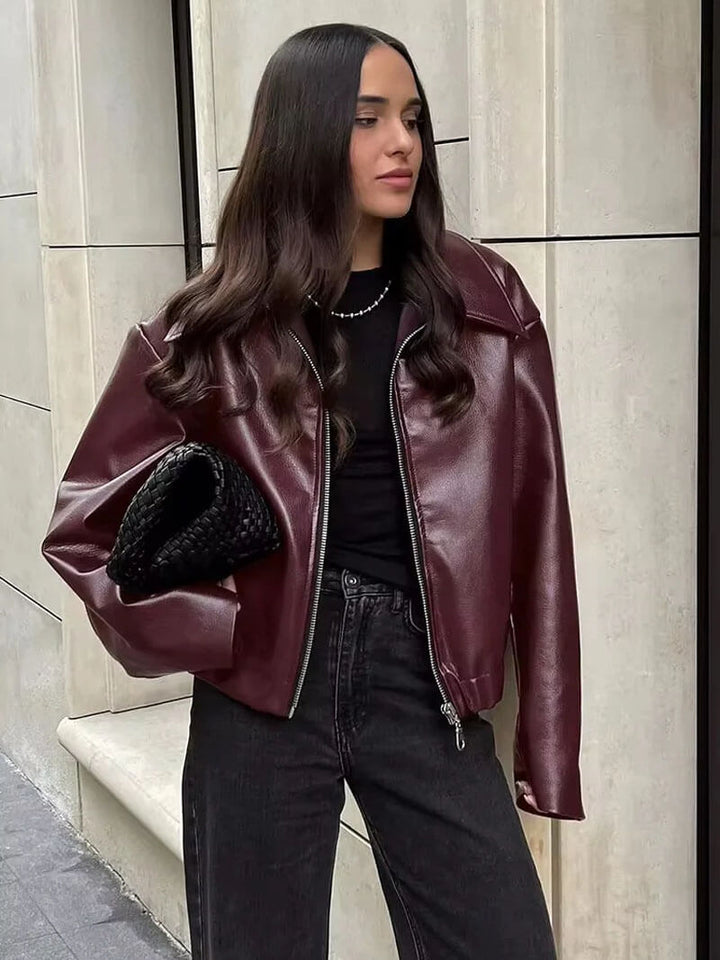 Soumaya | Premium Leather Jacket