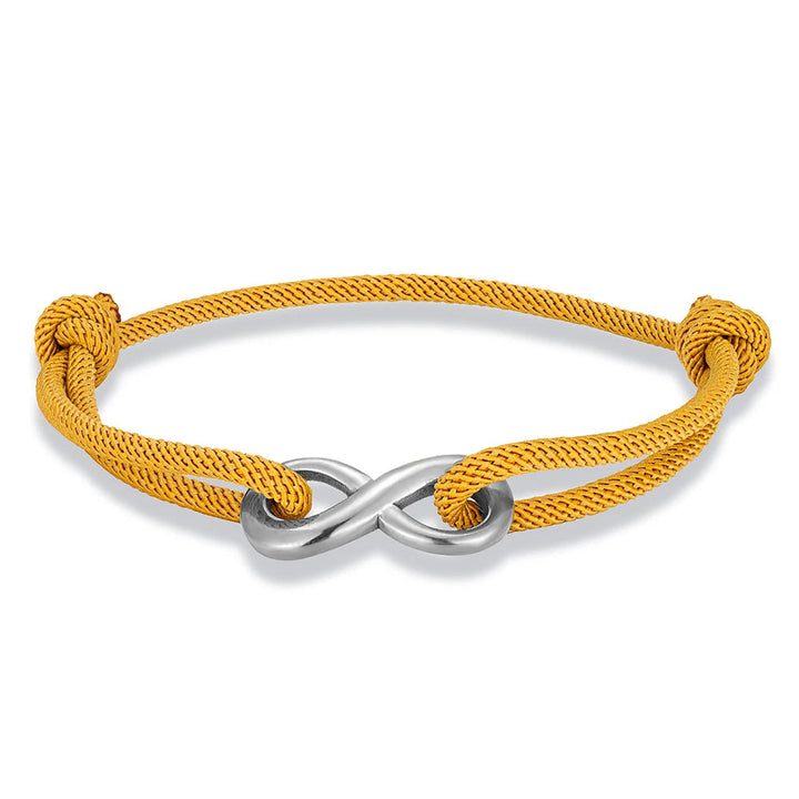 Infinity Cord Bracelet