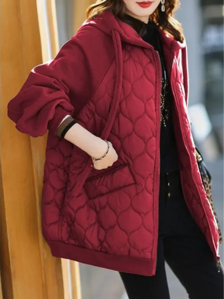 Colette Quilted Hoodie Jacket