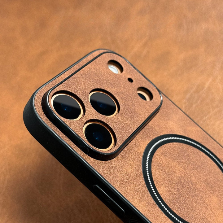 Atlas Leather iPhone Case