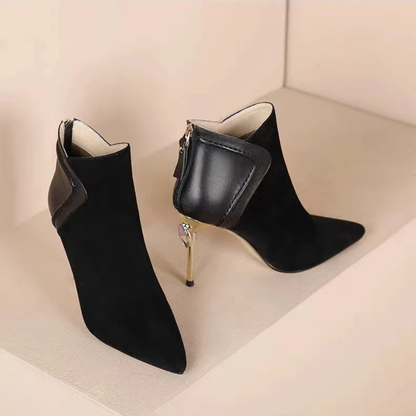 Hera Suede Stiletto Boot