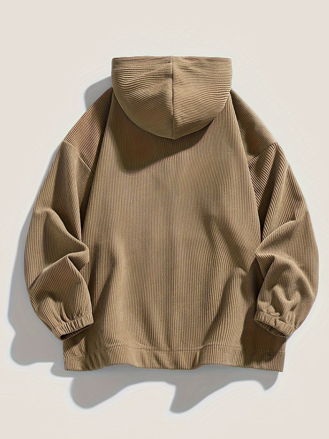 Corduroy Quarter-Zip Hoodie
