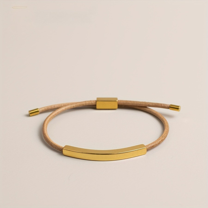 Lior Leather Bar Bracelet