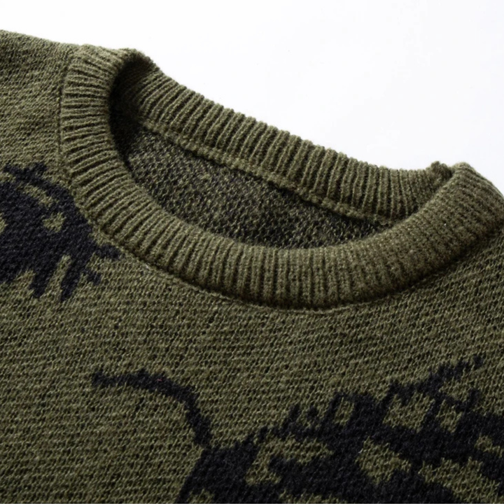 Eye Thread Knit Sweater